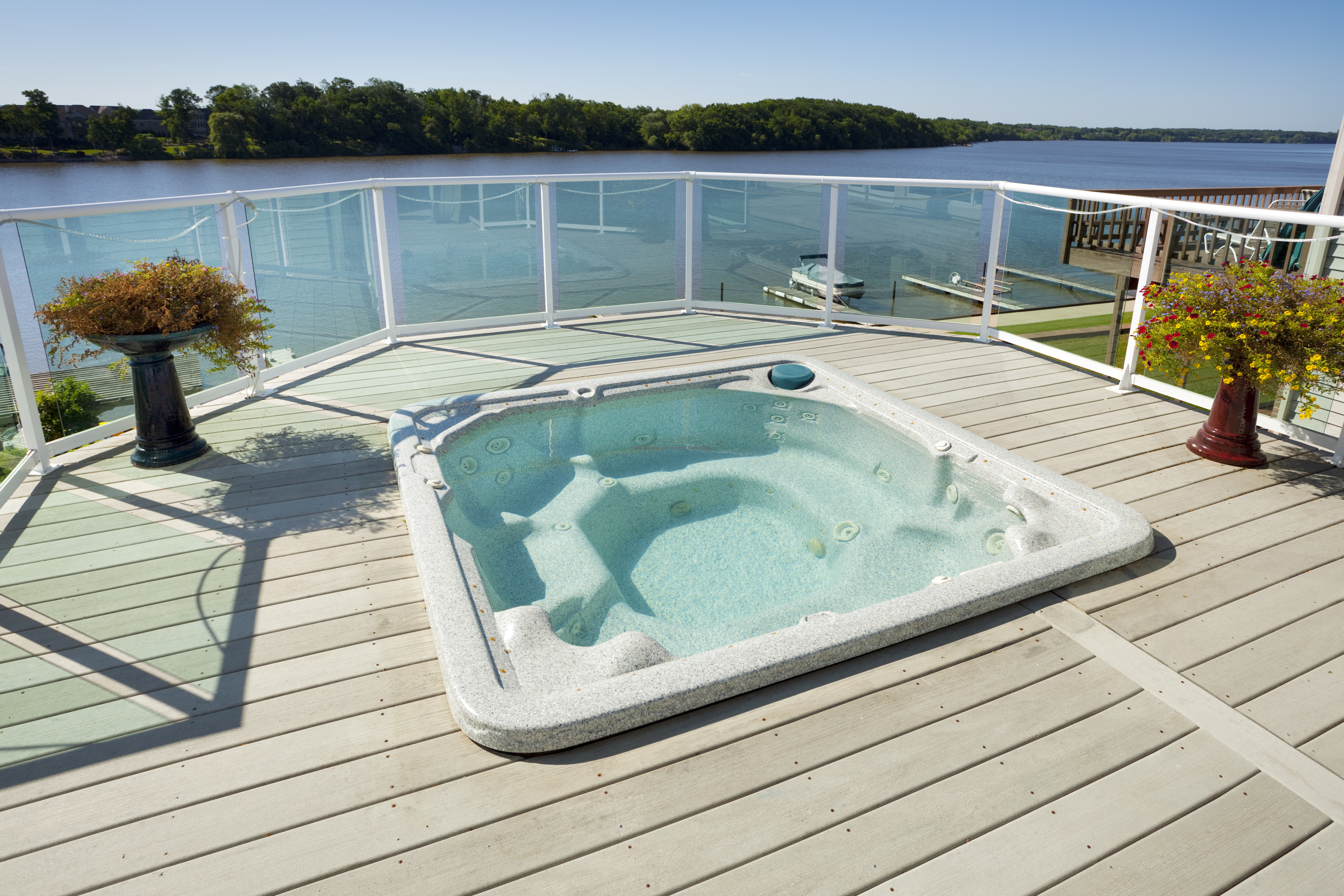 Spa e piscina multiuso de fibra de vidro, modelo subterrâneo 