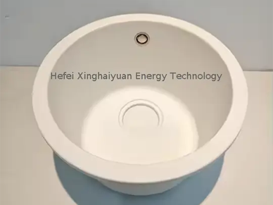 Lavatório de fibra de vidro: leve, resistente à corrosão e perfeito para uso industrial