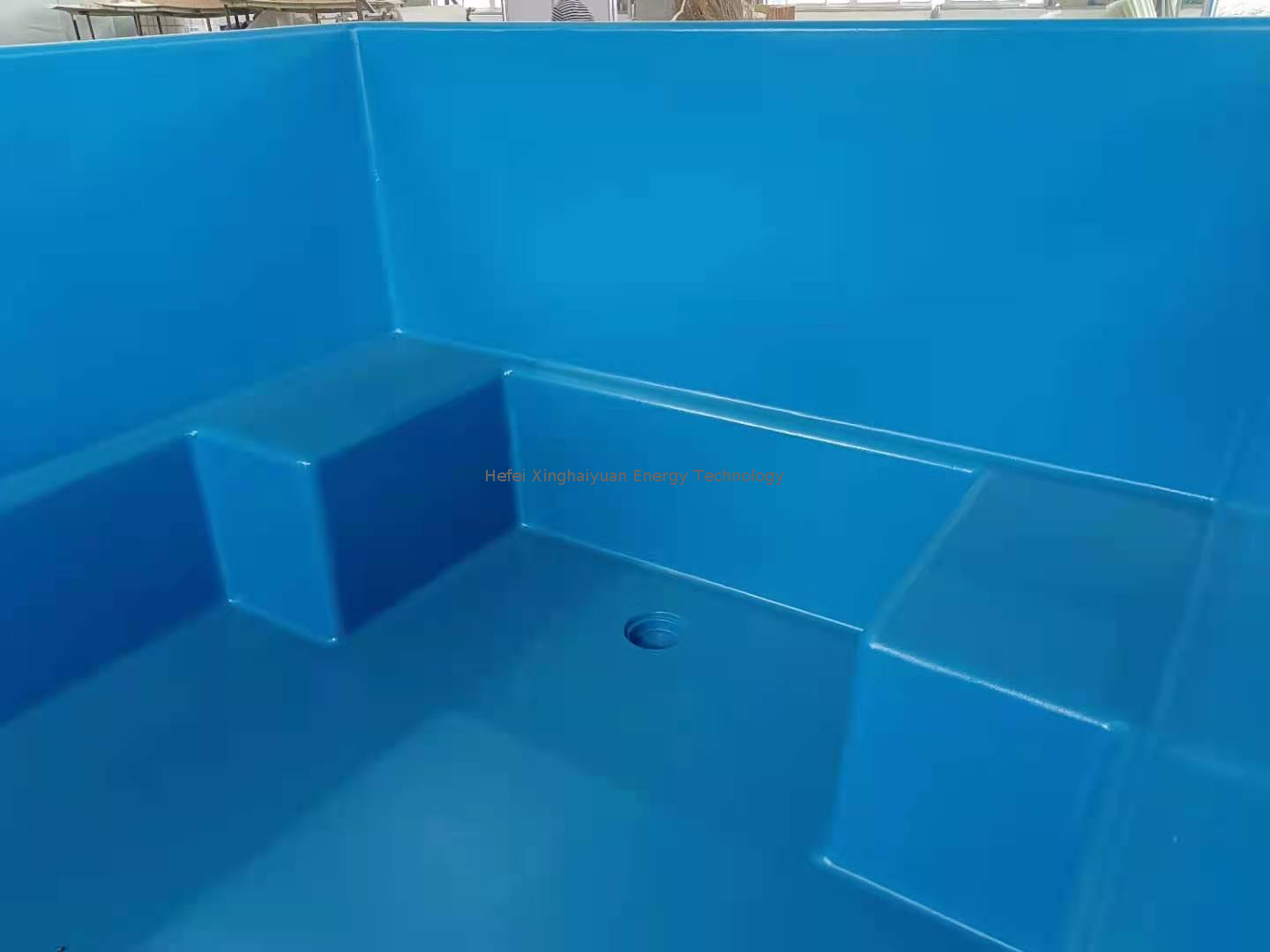 Fabricante de piscina de fibra de vidro ingressada Personalize