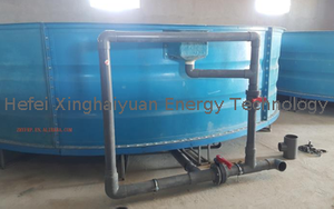 FRP Fish Tank Hatchery Pond Crianting Fish Tank 